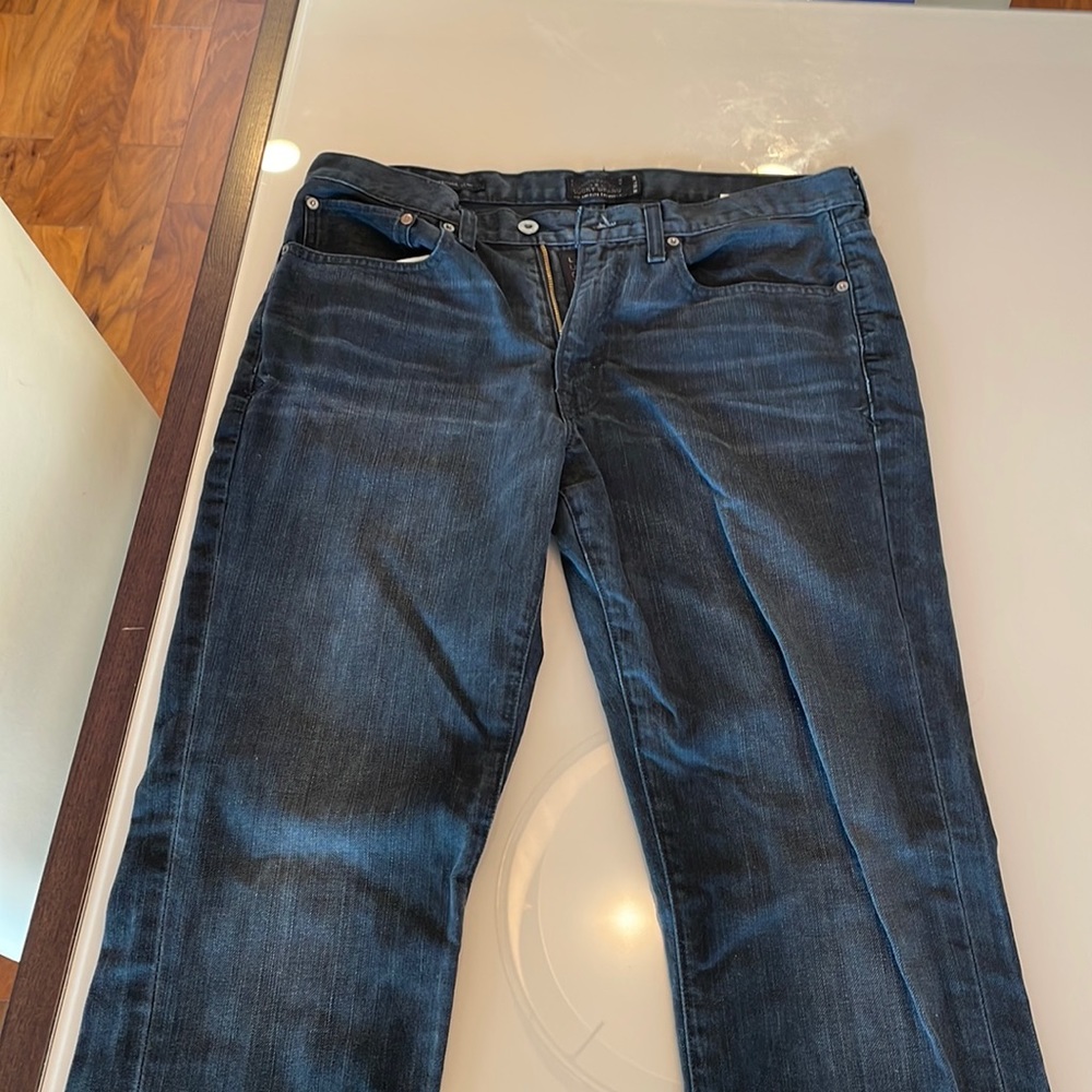 Men’s Lucky Brand Black Jeans 121 Heritage Slim